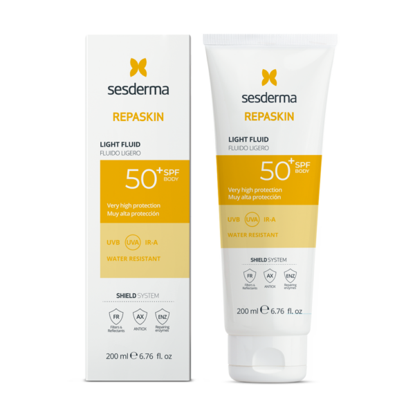 REPASKIN Fluido Ligero SPF +50 Corporal 200 ml