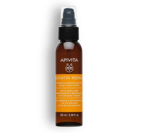 Keratin Repair Nourish and Repair Hair Oil Honey and Plant Keratin 100 ml