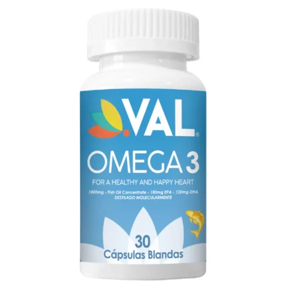 Omega 3 - 1000 mcg fish oil 30 Cápsulas Blandas