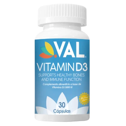 VITAMINA D3 5000 UI 30 Cápsulas Blandas