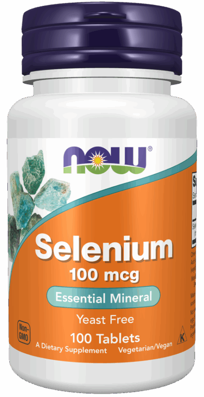 Selenium 100 mcg (Mineral esencial) 100 Tabletas