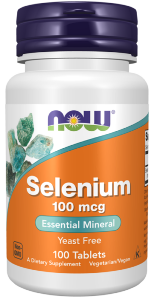 Selenium 100 mcg (Mineral esencial) 100 Tabletas