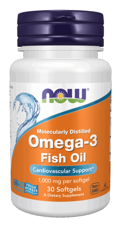 Omega 3 1000 mg (Apoyo cardiovascular) Cásulas blandas