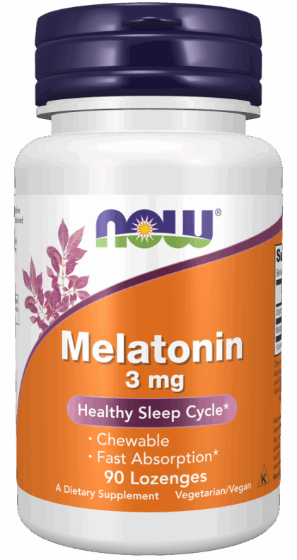 Melatonin 3 mg (Ciclo de sueño saludable) 60 Cápsulas