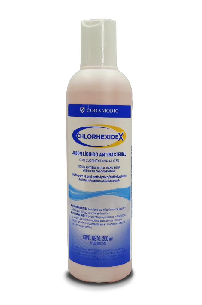 Jabón Líquido Antibacterial Clorhexidina 0.3% 250 ml - Imagen 2