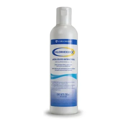 Jabón Líquido Antibacterial Clorhexidina 0.3% 250 ml