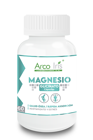 Magnesio Glicinato 550 mg 60 Cápsulas