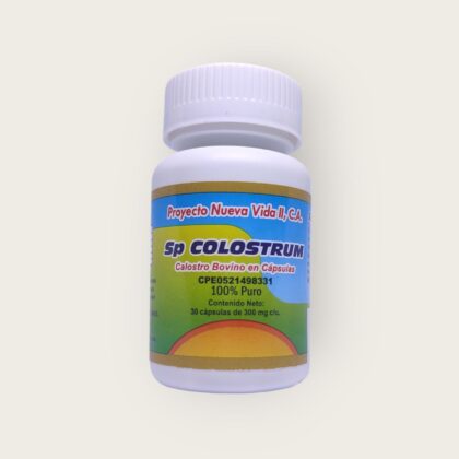 Sp Colostrum - Calostro Bovino 30 Cápsulas