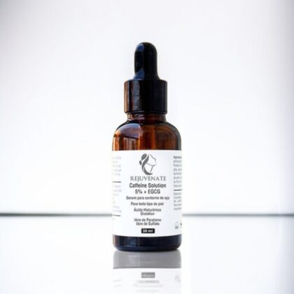 Rejuvenate Caffeine 5% + Gluthation Serum 30 ml