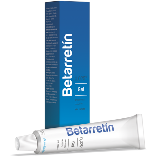 Betarretín 0,025% Gel 30 g