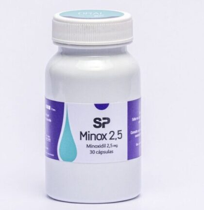 SP Minox 2.5 (Minoxidil 2,5 mg) Oral 30 Cápsulas