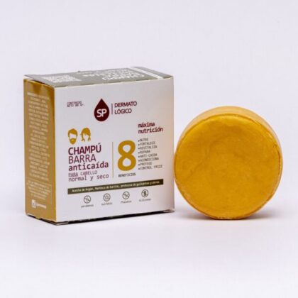 SP8 Champú Barra Anticaída 80 g