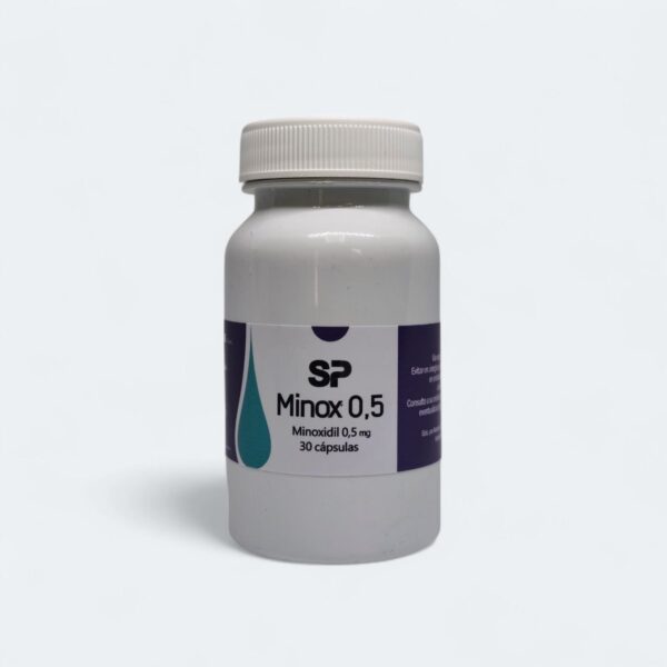 SP Minox 0.5 (Minoxidil 0.5 mg) Oral 30 Cápsulas