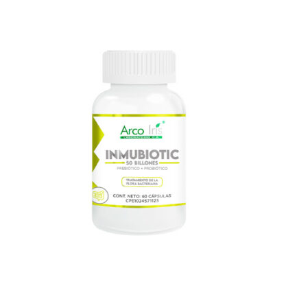 Inmubiotic 50 billones Prebiotico + Probiotico x 60 Caps
